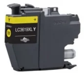 Tusze zamienniki - DrTusz Tusz Zamiennik LC-3619 Y do Brother LC-3619Y) Żółty) - miniaturka - grafika 1