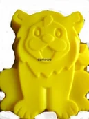 Formy do ciast - FOREMKA FORMA SILIKONOWA - ŻÓŁTY TYGRYS - miniaturka - grafika 1