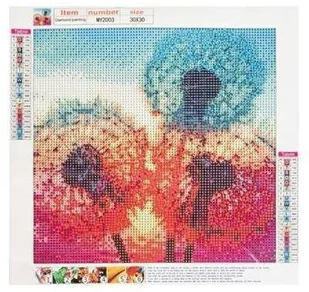 Haft diamentowy mozaika zestaw 5D motyw dmuchawca KX5871 - Zabawki kreatywne - miniaturka - grafika 2