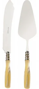 Casa Bugatti 2 częściowy zestaw do ciasta 30,5x14x3 cm ARIANNA srebrno-złoty ARCAM-N5420/21 - Pozostałe akcesoria kuchenne - miniaturka - grafika 2