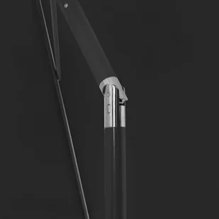 VidaXL Parasol plażowy, czarny, 180x120 cm 314725 VidaXL - Parasole ogrodowe - miniaturka - grafika 3