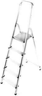 996 99674632 Drabina domowa aluminiowa jednostronna 4 stopniowa wysokość robocza 2,90m) 74632-uniw - Drabiny - miniaturka - grafika 3