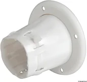 Żeglarstwo - Osculati PVC fairlead cradle 105/70mm White - miniaturka - grafika 1