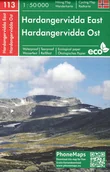 Atlasy i mapy - Hardangervidda East, 1:50 000 - Księgarnie ArtTarvel.pl: KRAKÓW - ŁÓDŹ - POZNAŃ - WARSZAWA Freytag&amp;Berndt - miniaturka - grafika 1