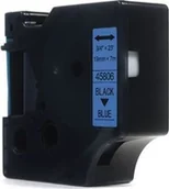 Etykiety do drukarek - Dymo JetWorld Taśma D1 Czarny na Niebieskim 19mm x 7m 45806 S0720860 JWT-D45806N - miniaturka - grafika 1