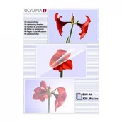Folie do laminatora - Olympia 9180 folia do laminowania, format A3 (297 x 420 mm), opakowanie 50 sztuk 4030152091751 - miniaturka - grafika 1