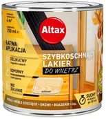 Lakiery do drewna - Altax Lakier Szybkoschnący Bezbarwny Półmat 0,25 L (ALLASSPM025) - miniaturka - grafika 1