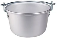 Garnki - Pentole Agnelli fama4432 kocioł z uchwytem, aluminium, srebrny FAMA4432 - miniaturka - grafika 1