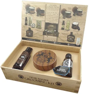 Dear Barber SET Collection V Style & Go Mattifier M) szampon 50ml + edt 30ml + pasta do włosów 100ml - Zestawy kosmetyków męskich - miniaturka - grafika 3