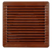 Kratki wentylacyjne - Parkanex wentylacyjna kwadratowa brązowa 125 airRoxy - miniaturka - grafika 1