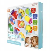 Grzechotki dla dzieci - Zestaw Grzechotek Gryzaków dla niemowlaka 10szt - miniaturka - grafika 1