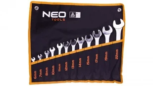 NEO-TOOLS Zestaw kluczy płasko-oczkowy 6-22mm 12szt. 09-752 - Zestawy narzędziowe - miniaturka - grafika 2
