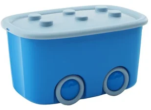 Kis Pojemnik na zabawki KIS Funny Box, niebieski, 46 l - Pojemniki na zabawki - miniaturka - grafika 10