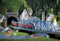 Kolejki i akcesoria - Faller Most dźwigarowy, jednotorowy 120560 - miniaturka - grafika 1