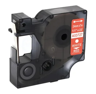 Dymo strefadrukarek.pl Taśma D1 53727 24mm x 7m czerwona biały nadruk - zamiennik | OSZCZĘDZAJ DO 80% - ZADZWOŃ! 730811399 PROMOCJA! D1-53727 - Etykiety do drukarek Dymo strefadrukarek.pl Taśma D1 53727 24mm x 7m czerwona biały nadruk - zamiennik | OSZCZĘDZAJ DO 80% - ZADZWOŃ! 730811399 PROMOCJA! D1-53727 - Etykiety do drukarek - miniaturka - grafika 1