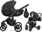 Wózki dziecięce - Camini Wózek Wózek Frontera 2w1 Onyx 009 - miniaturka - grafika 1