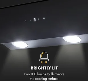 Klarstein CGCH5-Antonia60-BK - Okapy kuchenne - miniaturka - grafika 7