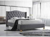 Łóżka - Signal Łóżko ASPEN Szary, 160x200 cm -  ASPEN160SZD - miniaturka - grafika 1