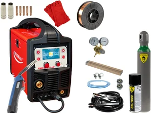 Weldman Spawarka Power MIG 210 II LCD Pakiet akcesoriów 1 - Spawarki - miniaturka - grafika 6