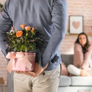 Lechuza Donica stołowa CUBE Glossy 14 ALL-IN-ONE, róż, wysoki połysk - Donice - miniaturka - grafika 6