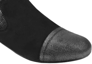 Karino Półbuty wsuwane 0961/115-P Czarne 52244 - Półbuty damskie - miniaturka - grafika 5