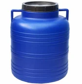 Beczki - Beczka Plastikowa 60 L Do Kiszenia uchwyt niska - miniaturka - grafika 1