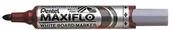 Markery do tablic - Pentel MWL5 M Whiteboard Marker Maxiflo z pompką końcówka okrągła, 2.5 MM, 1 sztuki, brązowy MWL5M-E - miniaturka - grafika 1