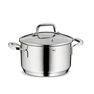 Garnki - Kela FLAVORIA STALOWY GARNEK 1,6 L Z POKRYWKĄ 16 CM INDUKCJA KE-10174 - miniaturka - grafika 1