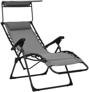 vidaXL Składane krzesło tarasowe, szare, tworzywo textilene 312466 - Leżaki ogrodowe - miniaturka - grafika 6