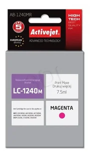 ActiveJet AB-1240MR tusz magenta zamiennik Brother LC1240M LC1220M AB-1240MR - Tusze zamienniki - miniaturka - grafika 2