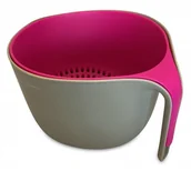 Pozostałe akcesoria kuchenne - Kassel Misa z durszlakiem, różowa 93701 - miniaturka - grafika 1