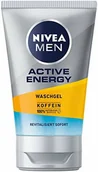 Żele do mycia twarzy - Nivea Men Active Energy żel do mycia (100 ml), żel do mycia z kofeiną ze 100% naturalnego źródła, odświeżające i dokładne oczyszczanie twarzy. - miniaturka - grafika 1