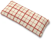 Pokrowce na meble - Dekoria pl pl Poszewka na poduszkę Karlstad 67x30cm ecru tło czerwona kratka 67 x 30 cm Avinon 679-131-15 - miniaturka - grafika 1