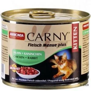 Animonda Carny Puszka Kitten Wołowina/Kurczak/Królik 200 G - Mokra karma dla kotów - miniaturka - grafika 6
