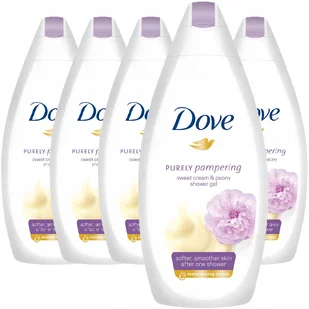 Dove Żel pod prysznic Silk Glow 5x 750 ml - Kosmetyki do kąpieli - miniaturka - grafika 8