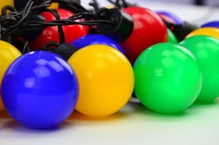 Garthen Oświetlenie - łańcuch party 40 LED kolorowe - Lampy ogrodowe - miniaturka - grafika 4