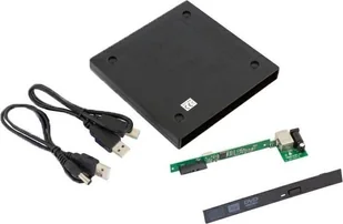 APTEL Obudowa CD/DVD SLIM SATA na USB AK285 - Czytniki kart pamięci - miniaturka - grafika 2