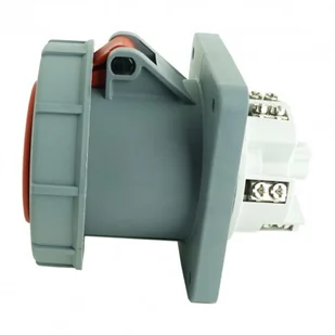 TP Electric Gniazdo tablicowe prosta 5P 63A 400V IP67 4081 3134-322-1600 - Osprzęt siłowy - miniaturka - grafika 5