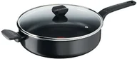 Patelnie - Tefal Patelnia "Easy Cook & Clean" w kolorze czarnym z pokrywką - 28 cm 3168430305175 - miniaturka - grafika 1