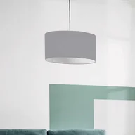 Lampy sufitowe - SCHÖNER WOHNEN Schöner Wohnen Pina lampa wisząca jasnoszara - miniaturka - grafika 1