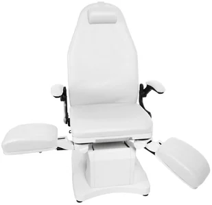 ACTIVESHOP FOTEL Podologiczny Elektr. Azzurro 709a 3 Siln. Biały 10003_109093 - Fotele kosmetyczne - miniaturka - grafika 12