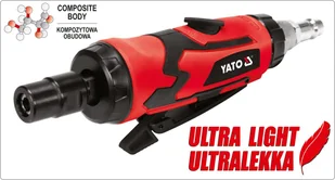 YATO SZLIFIERKA PNEUMATYCZNA PROSTA KOMPOZYTOWA OBUDOWA YT-09633 - Szlifierki i polerki pneumatyczne - miniaturka - grafika 4