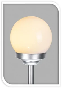 ProGarden Lampa solarna LED ogrodowa KULA 10cm ekologiczna 871309 - Lampy ogrodowe - miniaturka - grafika 2