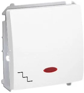 Simon Włącznik schodowy z podświetleniem BASIC biały - Wyłączniki światła i elektryczne - miniaturka - grafika 2