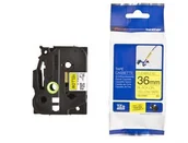 Etykiety do drukarek - Brother TZE-FX661 Taśma FLEXI 36mm, biała, czarny nadruk E671-98505_20131210112008 - miniaturka - grafika 1