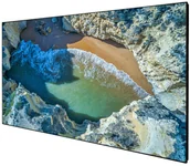 Ekrany projekcyjne - DeLuxx Cinema SlimFrame 203 x 114cm ekran ramowy 16:9 (92") - 4K Pro Flex MWHT - miniaturka - grafika 1