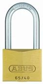 Kłódki - Abus ABUS  65/40 40 MM hb40 Brass Padlock Long Alike 6404 Keyed szekla  abuka12012 12012 - miniaturka - grafika 1