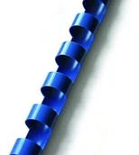 Grzbiety do bindownic - Argo Grzbiety plastikowe do bindowania 45mm/50szt. - niebieskie 405453 - miniaturka - grafika 1