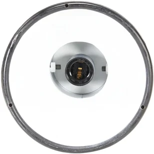 VidaXL Industrialna lampa wisząca, 25 W, czarna, okrągła, 19 cm, E27 320537  VidaXL - Lampy pozostałe - miniaturka - grafika 8