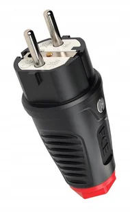 PCE Wtyczka gumowa 16A 2P+Z 230V UNI-SCHUKO IP54 TAURUS2 0521-sr 0521-sr - Gniazdka elektryczne - miniaturka - grafika 2